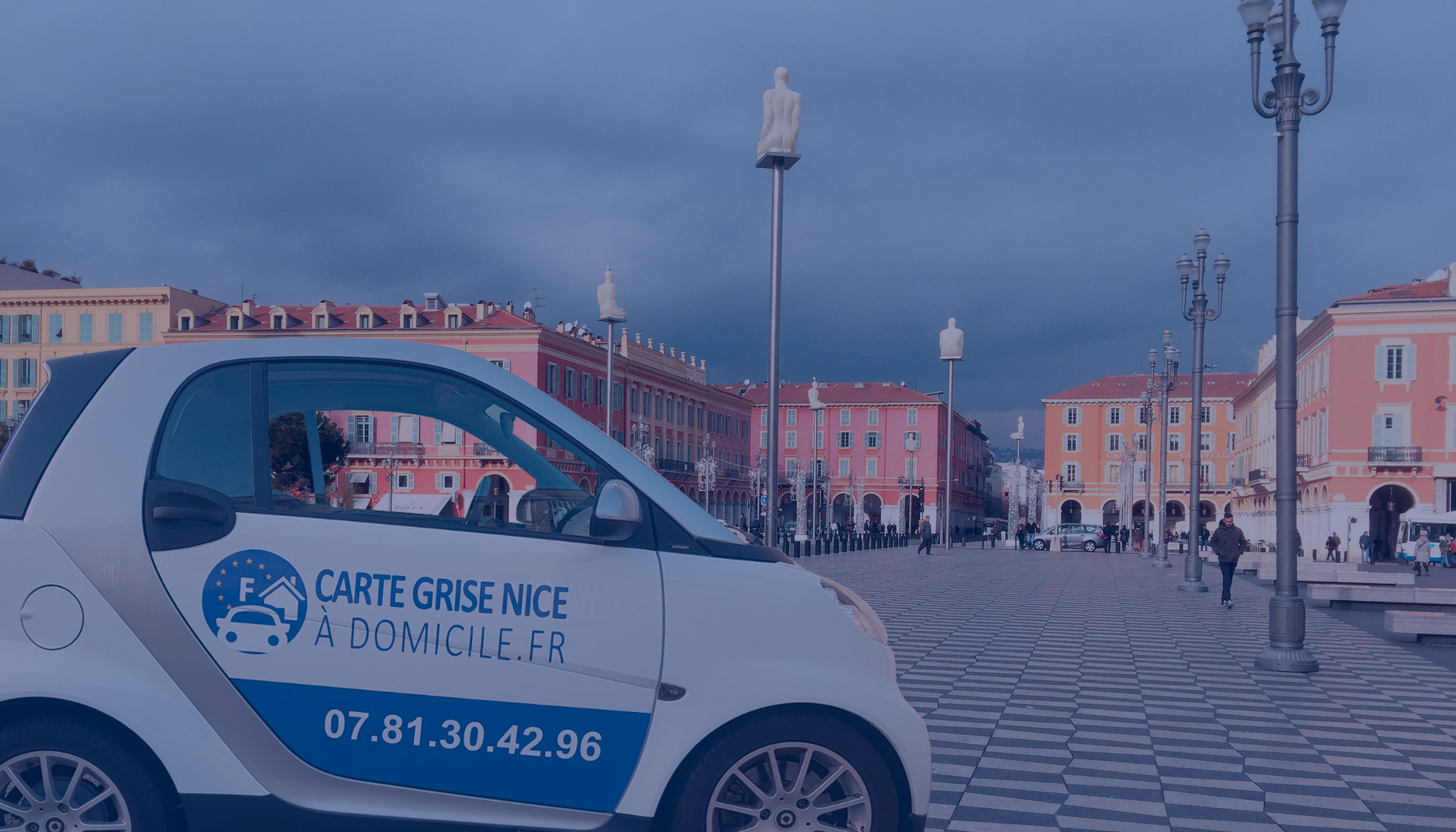 Carte Grise à domicile Nice Côte d'Azur Alpes Maritimes